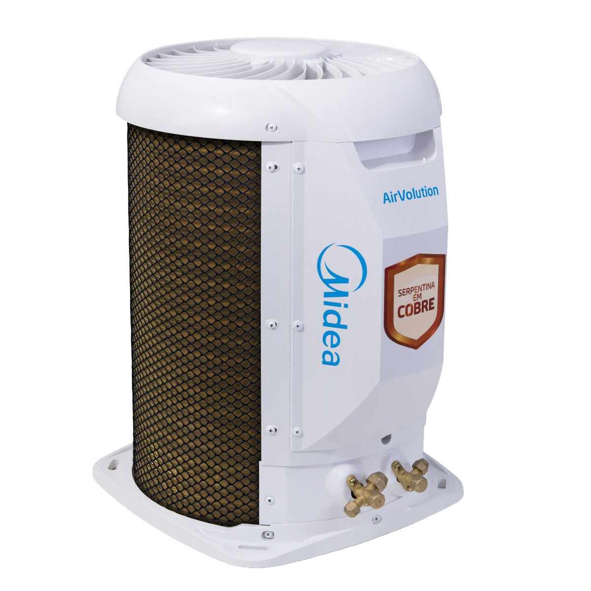 AR CONDICIONADO 12.000 BTUS SPLIT HW INVERTER SPRINGER MIDEA AI AIR VOLUTION FRIO R32 42EFVCA12M5/38TAVCA12M - 220V